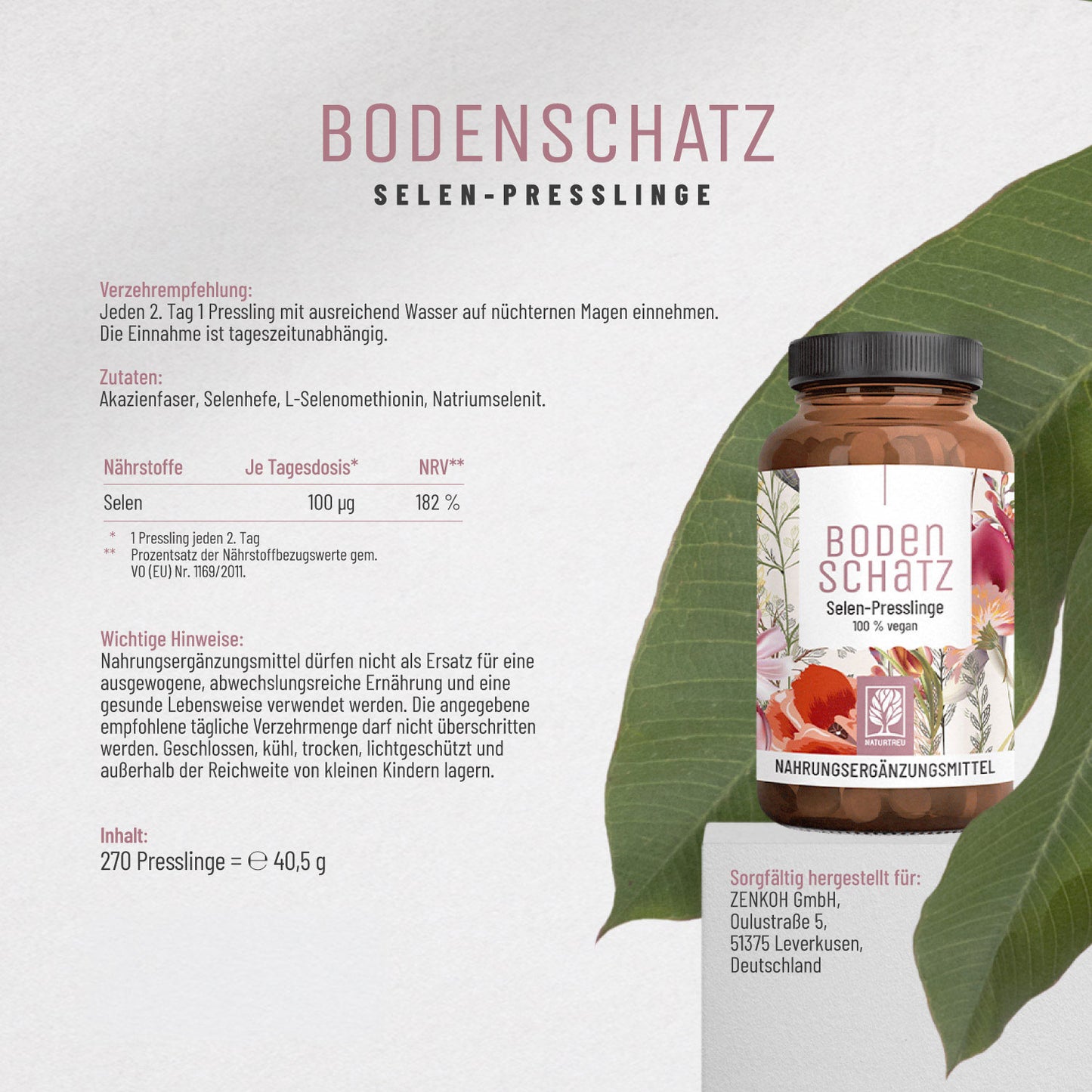 Bodenschatz Selen Presslinge CH Etikett 01