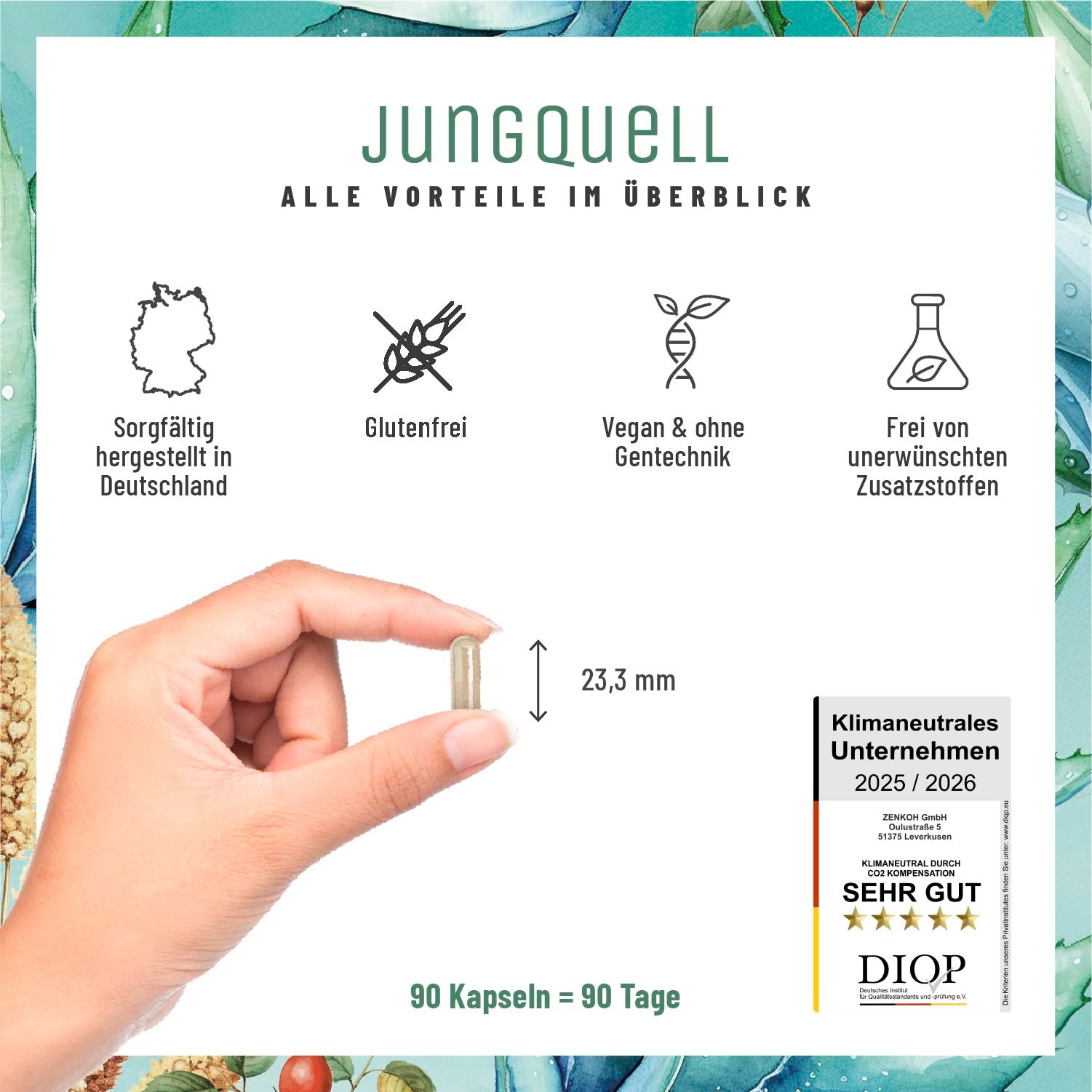 Jungquell mit-Hyaluronsaeure-Aloe-Vera-Hagebutte-Hirse-Biotin Alle Vorteile im Überblick