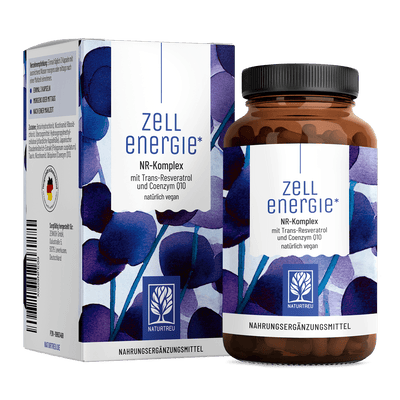 Zellenergie: NR-Komplex mit Trans-Resveratrol und Coenzym Q10