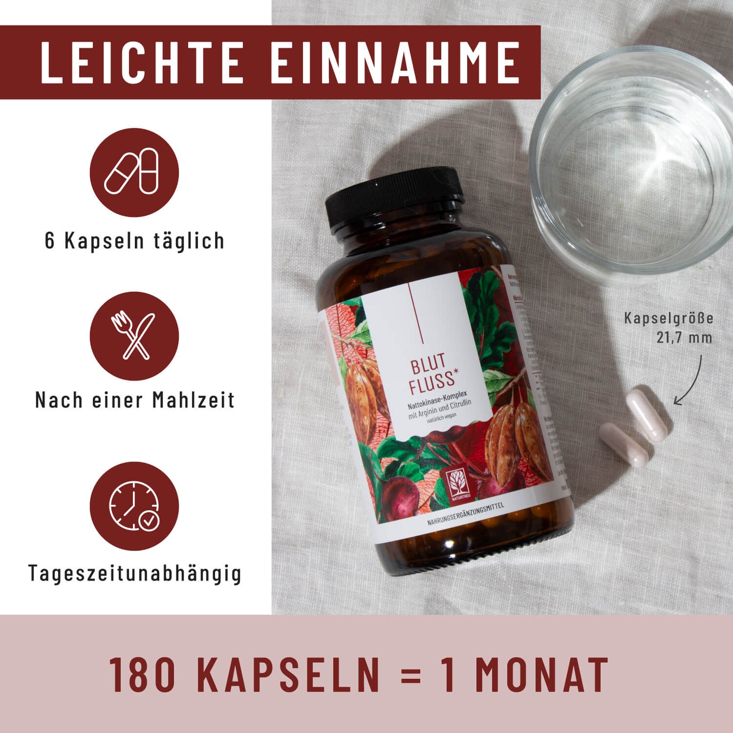 Blutfluss Creatives Onlineshop Einnahme