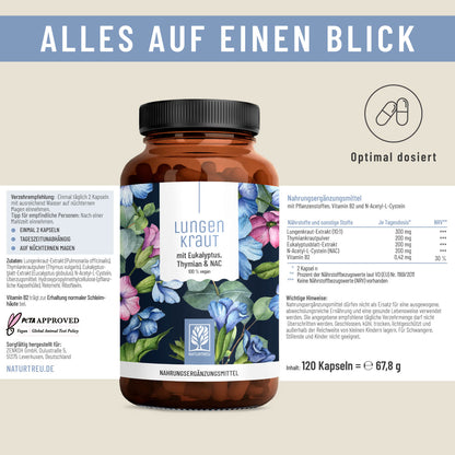 Lungenkraut Etikett 