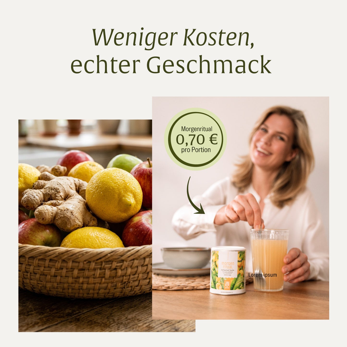Morgenritual: Stoffwechsel* Routine