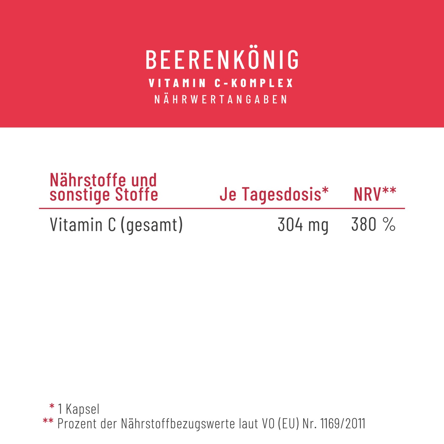 Beerenkönig: Vitamin C-Komplex