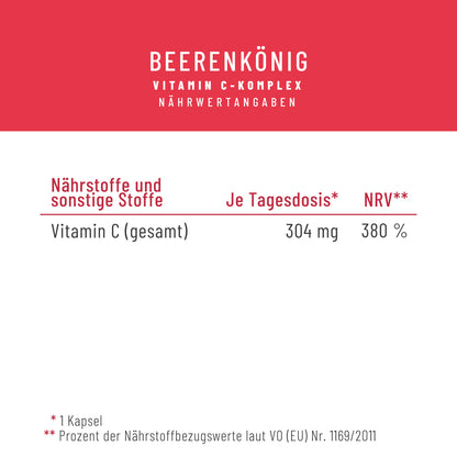 Beerenkönig: Vitamin C-Komplex