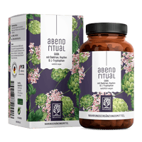Abendritual: GABA mit Baldrian, Hopfen & L-Tryptophan