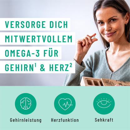 Algenkraft Omega-3 Algenöl Wirkung