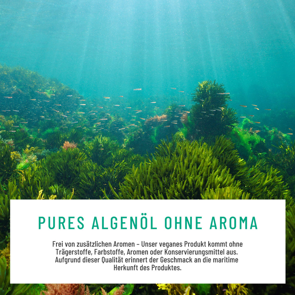 Algenkraft Omega-3 Algenoel Moodbild