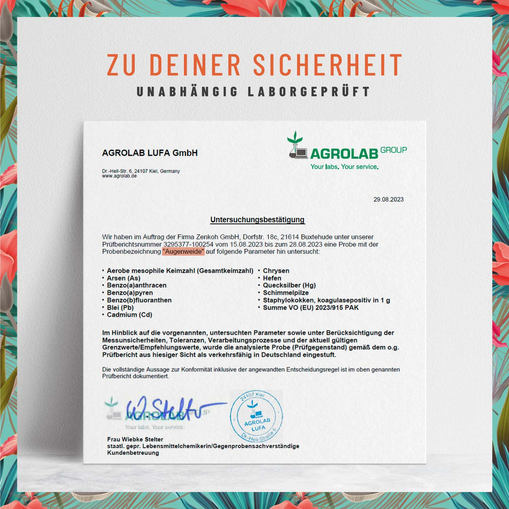 Augenweide Vitamin A Laborgeprueft