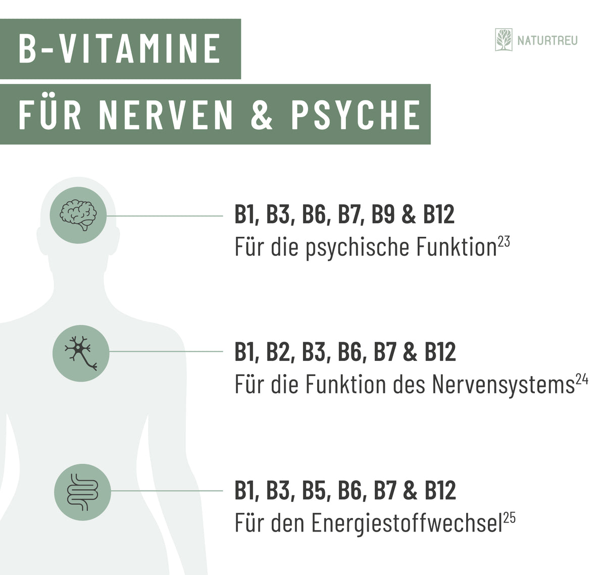 B-Vitamine Nerven Psyche