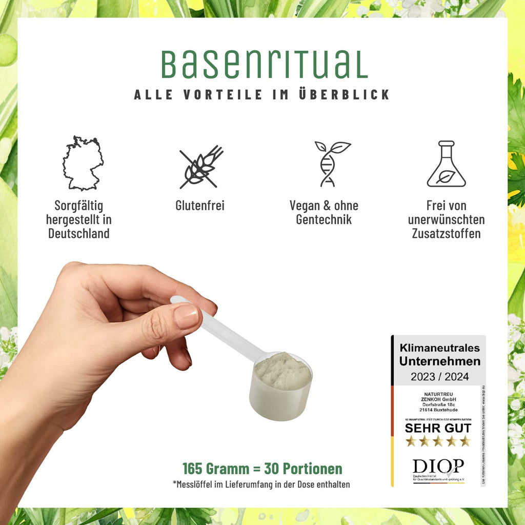 Basenritual Basenpukver mit Phytoessenzen Alle Vorteile im Überblick