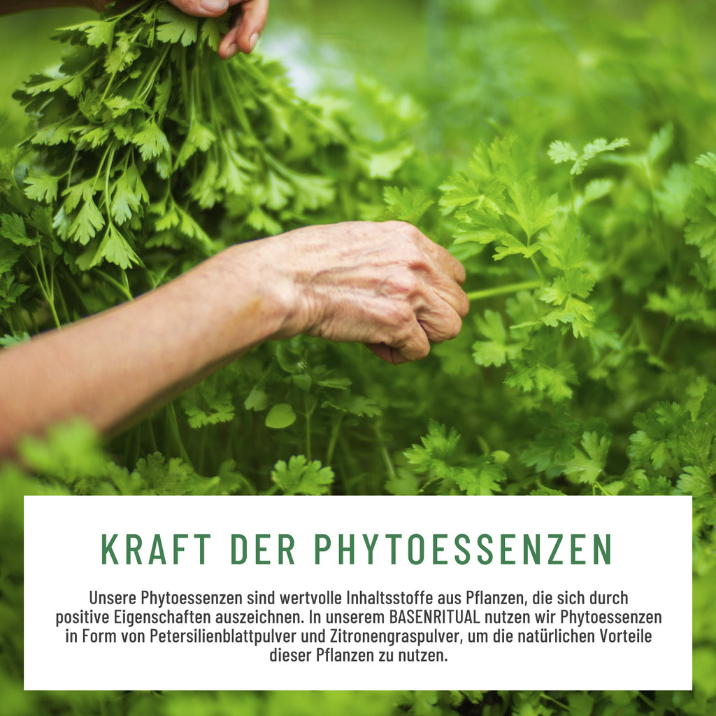 Basenritual Basenpulver mit Phytoessenzen Moodbild