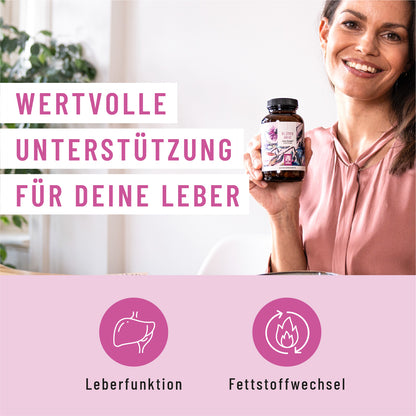 Blütenrein Leber-Komplex mit Mariendistel Wirkung
