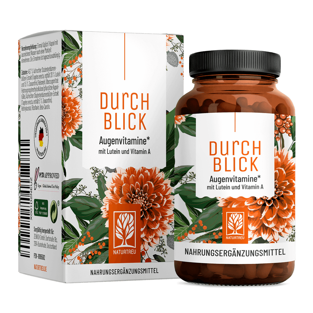 Durchblick Augenvitamine mit Lutein und Zeaxanthin Titelbild