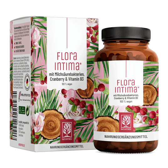 Floraintima Milchsaeurebakterien cranberry vitaminb3 