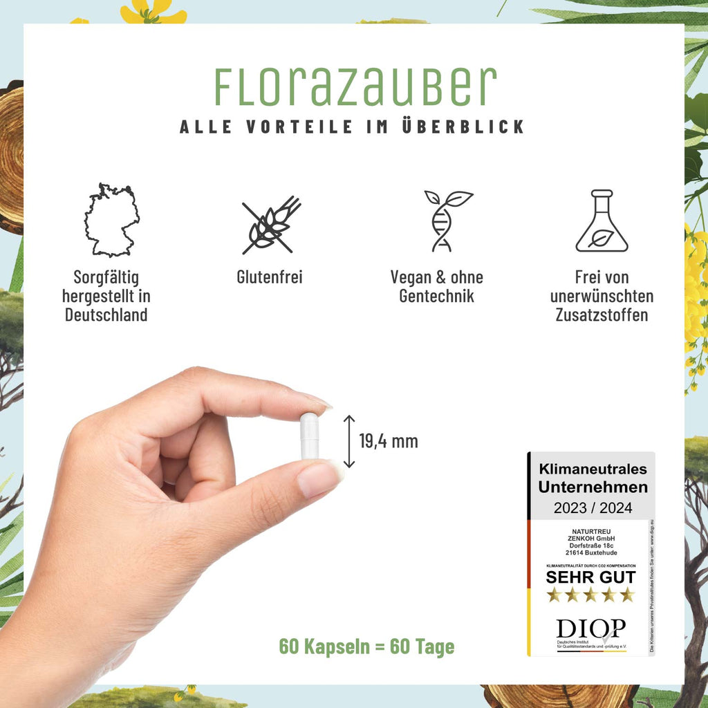 Florazauber Bakterien-Kulturen alle Vorteile