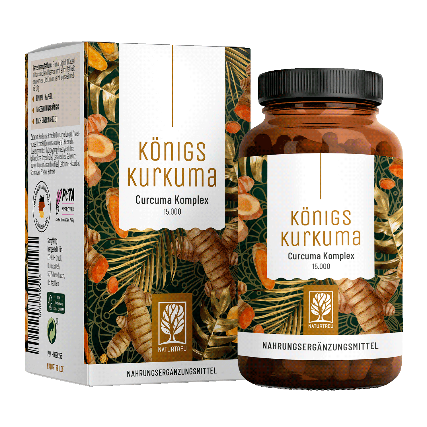 Koenigskurkuma Curcuma Komplex Titelbild