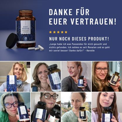 Kraftreserve Magnesium-komplex Testimonials CH