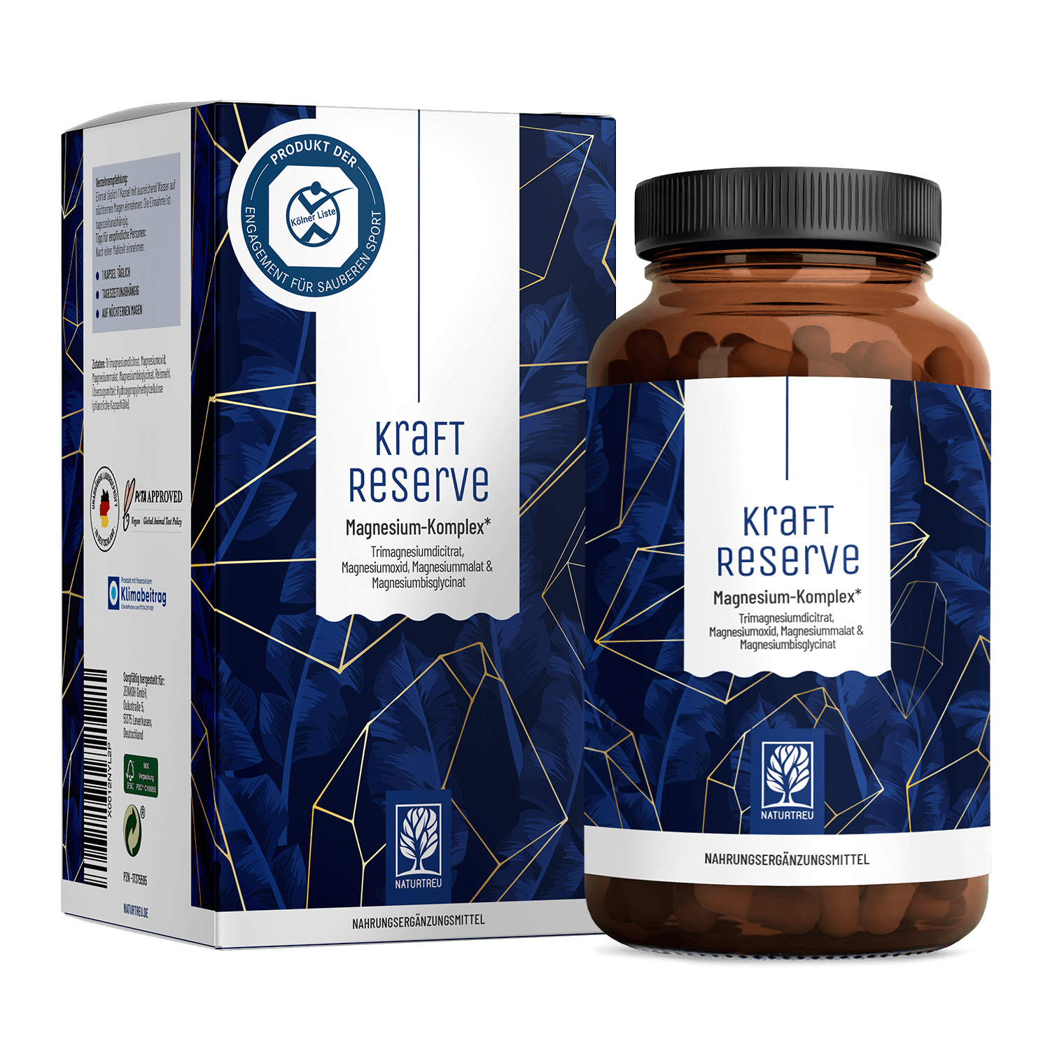 Kraftreserve Magnesiumkomplex Titelbild Siegel CH