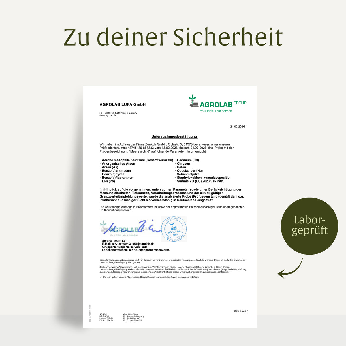 Meeresschild: Astaxanthin Tropfen hochdosiert