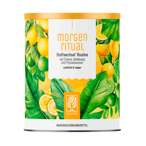 Morgenritual von NATURTREU, 150 Gramm Stoffwechsel Pulver für 30 Tage.
