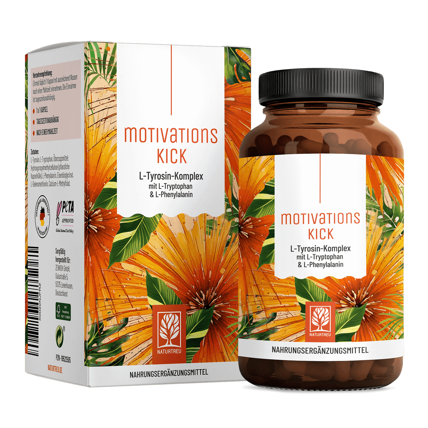 Motivationskick L-Tyrosin-Komplex CH Titelbild