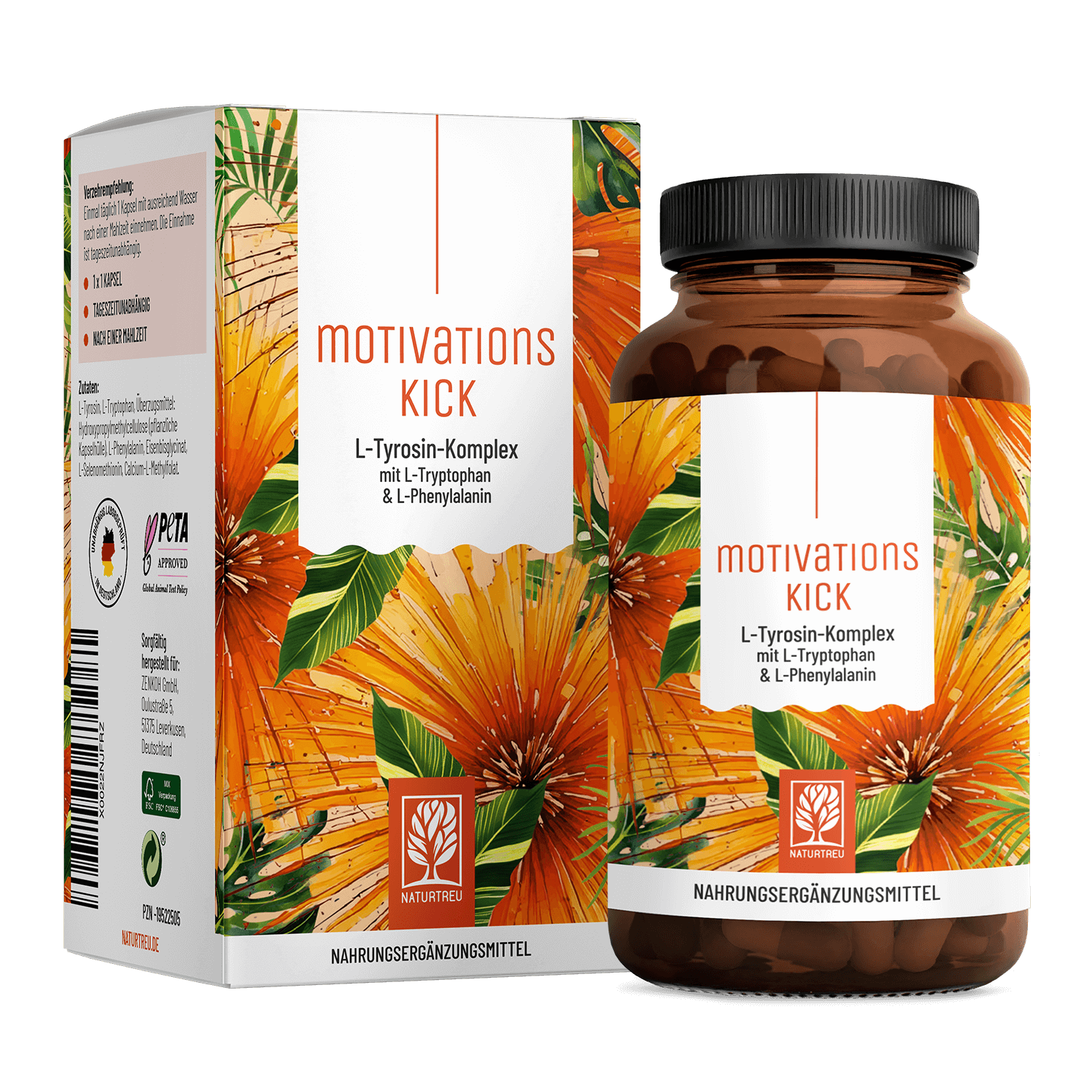 Motivationskick L-Tyrosin-Komplex CH Titelbild