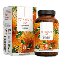 Motivationskick: L-Tyrosin-Komplex mit L-Tryptophan & L-Phenylalanin