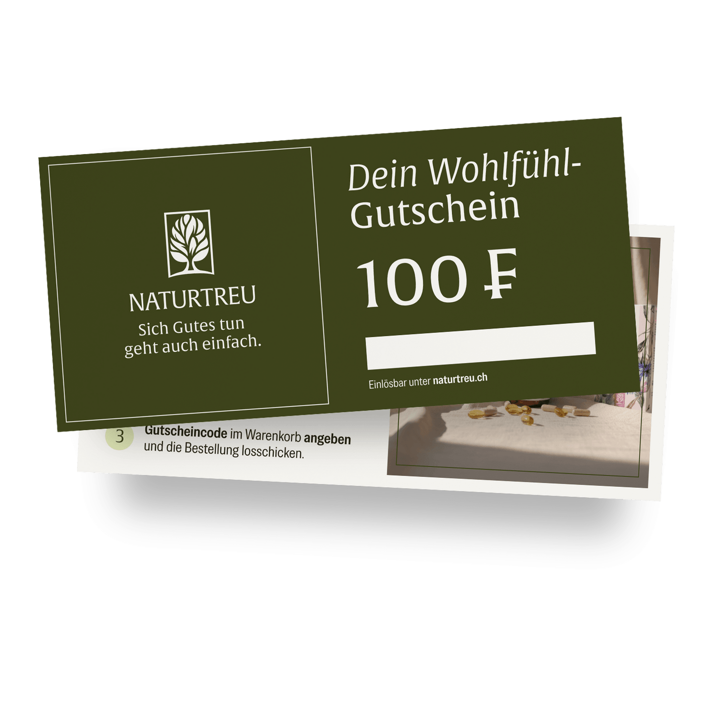 Geschenkgutschein zum Selbstausdrucken