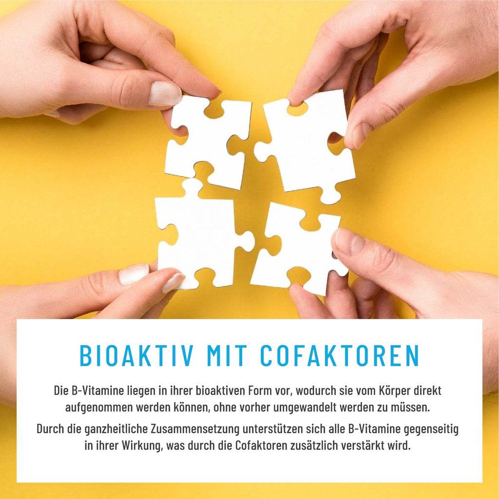 Nervenstark Bioaktiv mit Cofaktoren Vitamin B komplex Moodbild