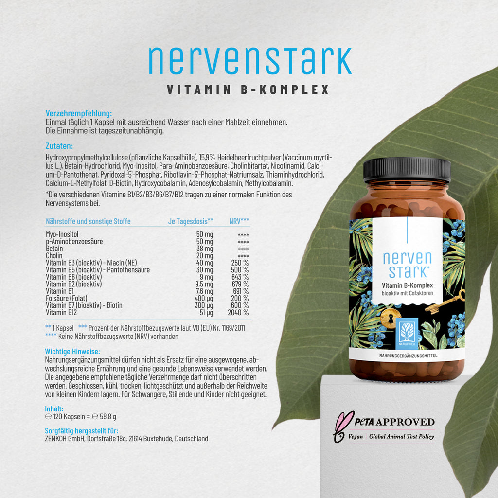 Nervenstark Vitamin-B-Komplex Etikett 01