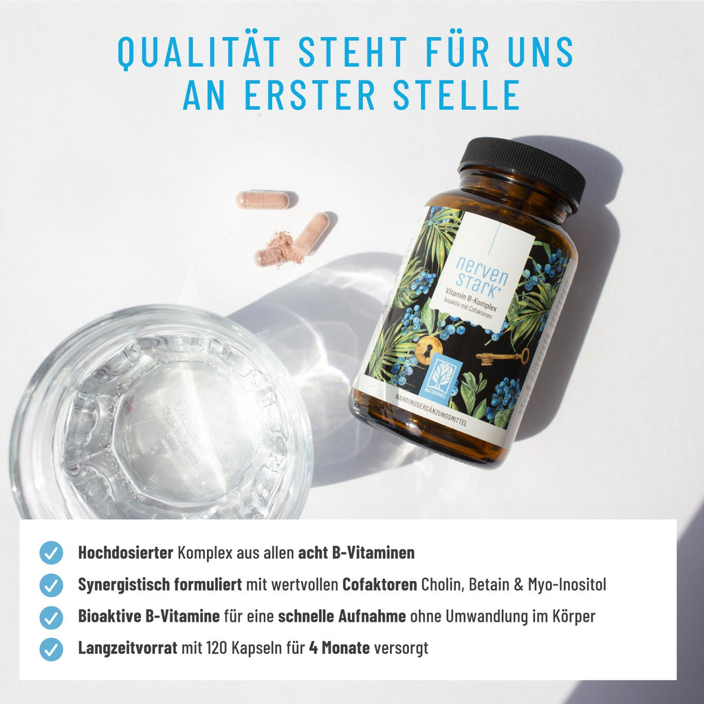 Nervenstark Vitamin B Komplex Qualität