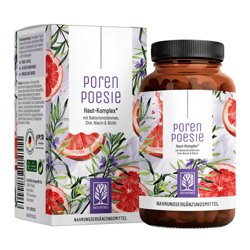 Haut-Komplex* mit Bakterienstämmen, Zink, Niacin & Biotin