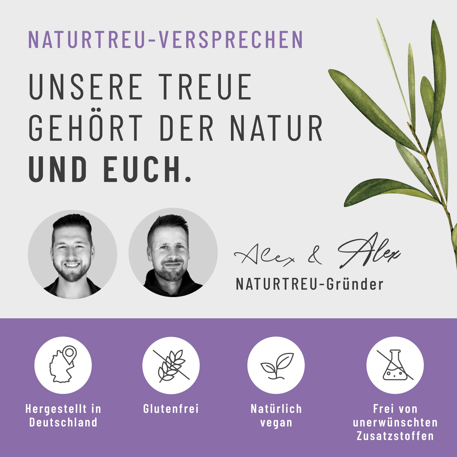 Rapunzelmaehne Haarwurzel-Komplex Naturtreu Versprechen