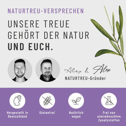 Rapunzelmaehne Haarwurzel-Komplex Naturtreu Versprechen