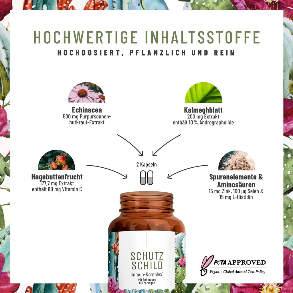 Schutzschild Immun-Komplex Inhaltsstoffe