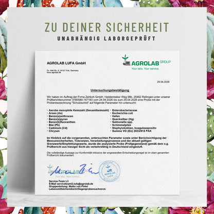 Schutzschild Immun-Komplex Laborzertifikat 