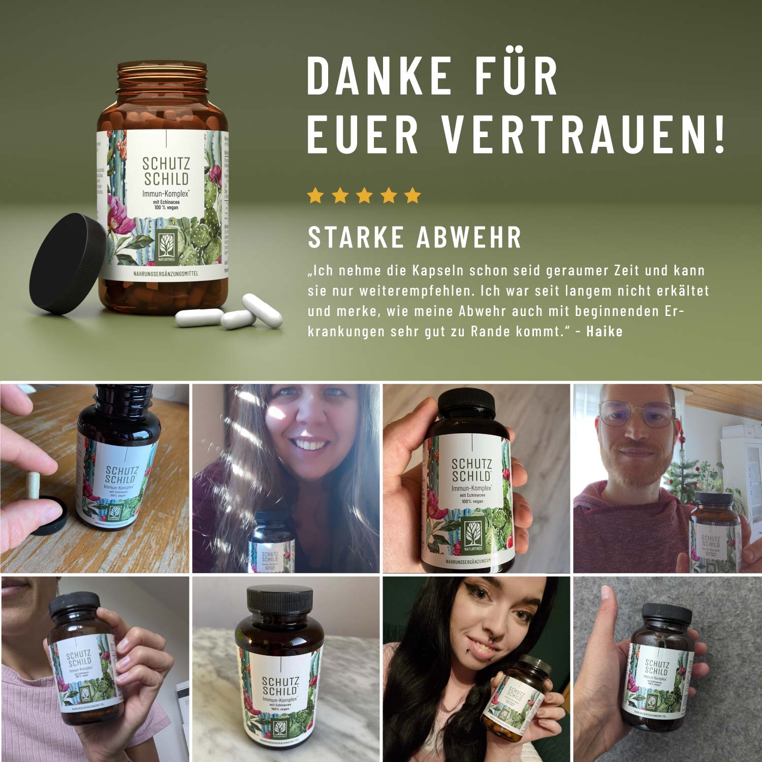 Schutzschild Immun-Komplex Testimonial 