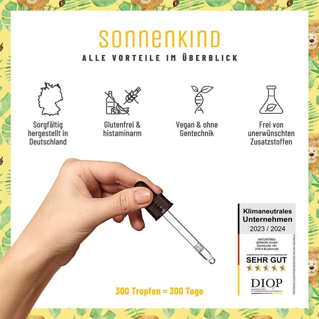 Sonnenkind Vitamin D3 K2 Alle Vorteile