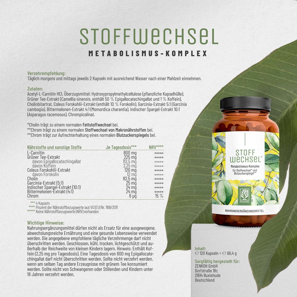 Stoffwechsel Metabolismus-Komplex Etikett 01