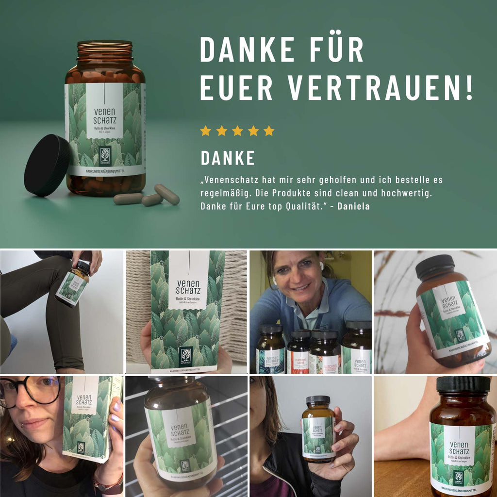 venenschatz rutin steinklee Testimonial