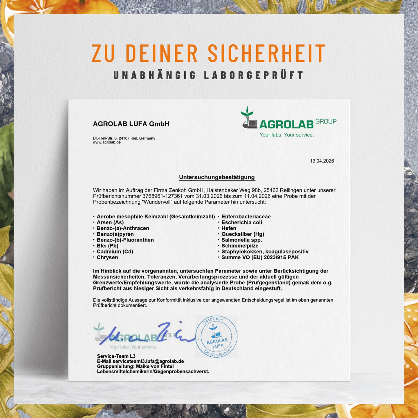 Wundervoll Creatives DE Kapsel Laborgeprueft