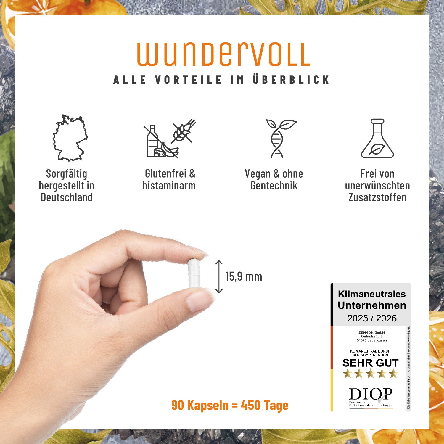 Wundervoll Zink-Komplex CH Alle Vorteile