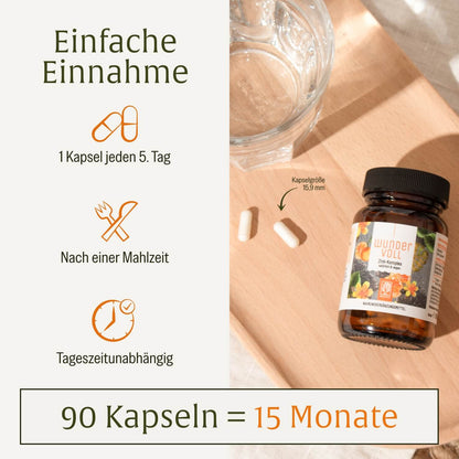 Wundervoll: Zink-Komplex Kapseln