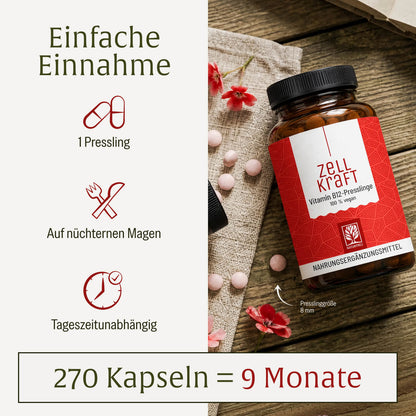 Zellkraft: Vitamin B12-Presslinge