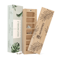 Routineholz 2.0 - 7 Tage Tablettenbox / Pillenbox