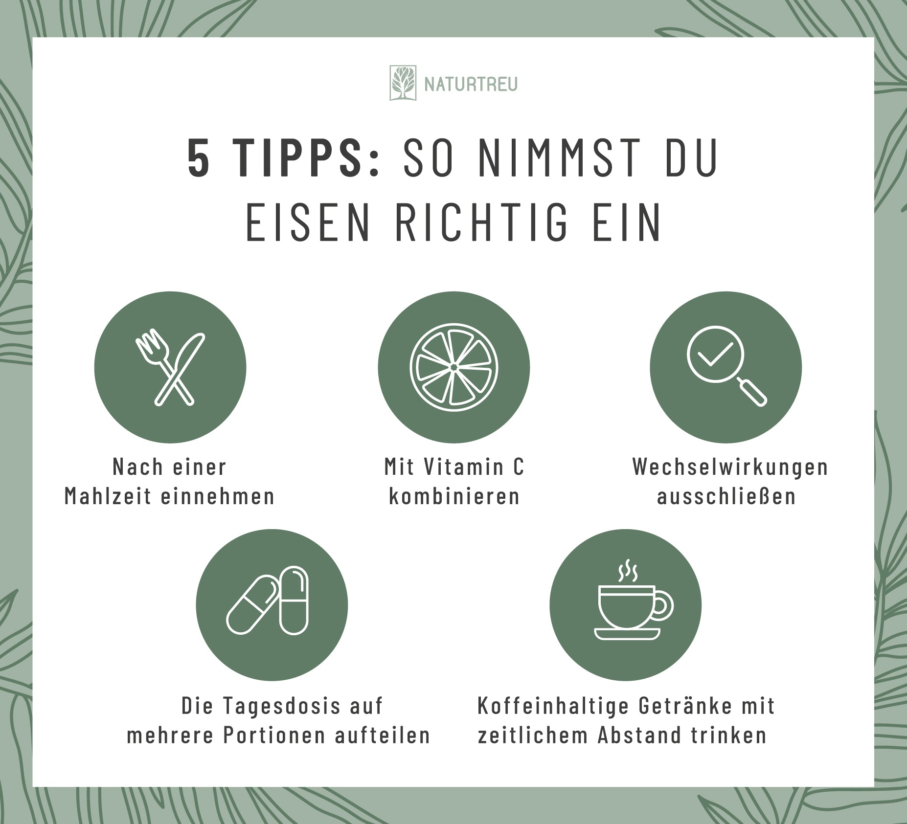 5 Tipps: So nimmst du Eisen richtig ein  